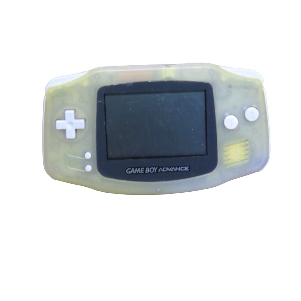 Nintendo Game Boy Advance GBA Console AGB-001 Glacier Tested & Working